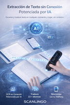 Escaner Inteligente Azul Cielo